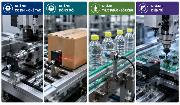 Ứng dụng của cảm biến vị trí trong các ngành - lĩnh vực
