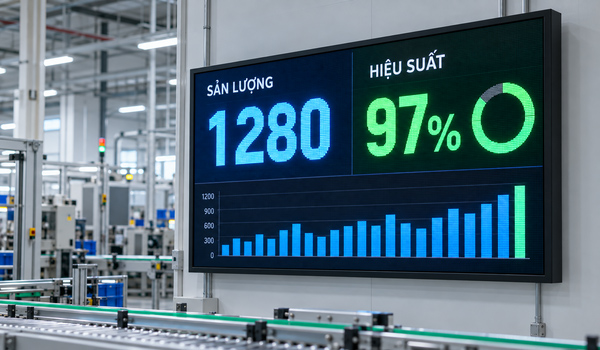 Màn hình LED cần có độ sáng phù hợp, khả năng hoạt động ổn định