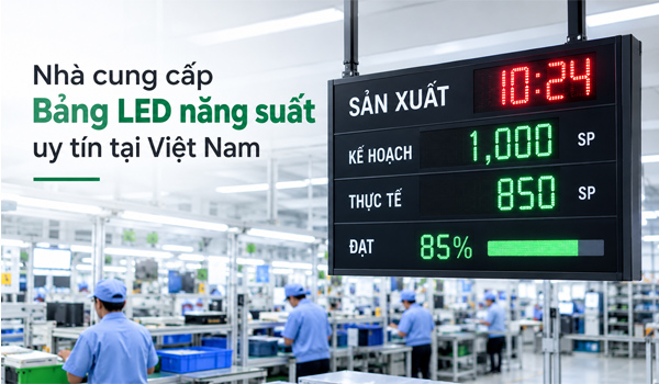 Nhà cung cấp bảng LED năng suất uy tín tại Việt Nam
