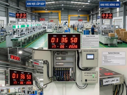 Nhà cung cấp đồng hồ đồng bộ thời gian uy tín tại Việt Nam