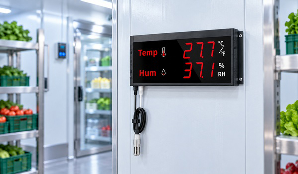 Đồng hồ đo nhiệt độ độ ẩm hỗ trợ kiểm soát sản xuất