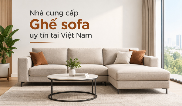 Nhà cung cấp ghế sofa uy tín tại Việt Nam