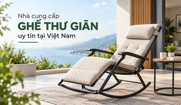 Nhà cung cấp ghế thư giãn uy tín tại Việt Nam