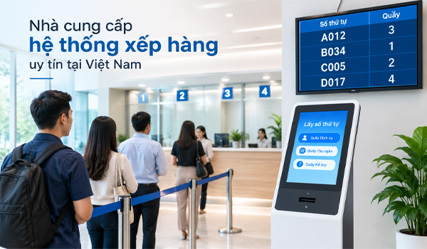 Nhà cung cấp hệ thống xếp hàng uy tín tại Việt Nam