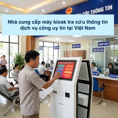 Nhà cung cấp máy kiosk tra cứu thông tin dịch vụ công