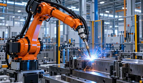 Robot hàn có khả năng thực hiện các chuyển động lặp lại với độ chính xác cao