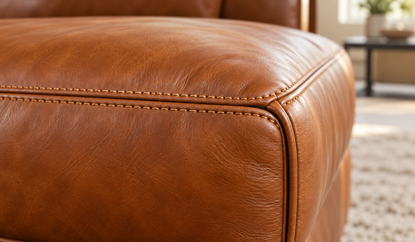 Đường may là chi tiết dễ nhận biết khi kiểm tra chất lượng sofa