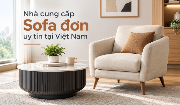 Nhà cung cấp sofa đơn uy tín tại Việt Nam