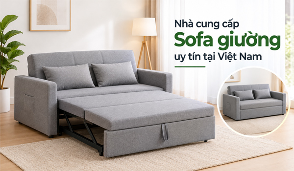 Nhà cung cấp sofa giường uy tín tại Việt Nam