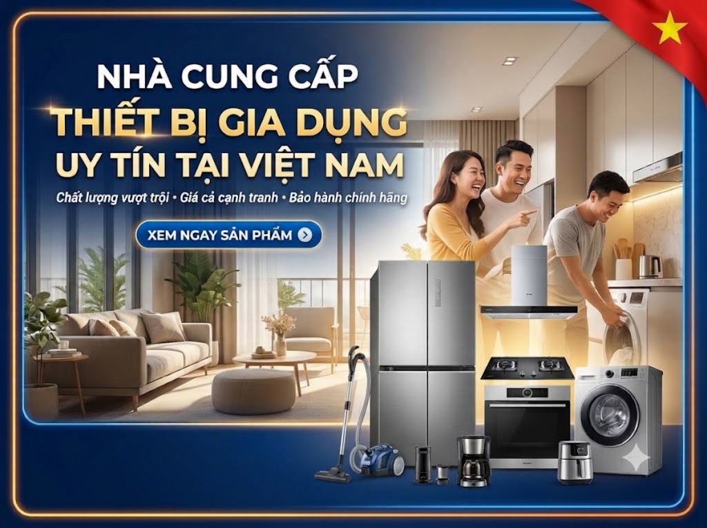 Nhà cung cấp thiết bị gia dụng uy tín tại Việt Nam